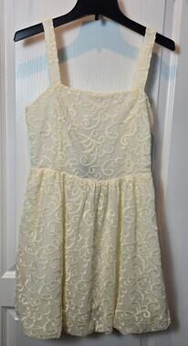 NWT Layered with Love gold glitter Dress sz S bubble skirt